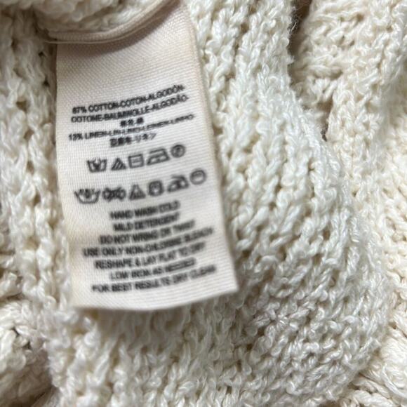 FREE PEOPLE ANTHROPOLOGIE OPEN CARDIGAN SWEATER SIZE M - Picture 5 of 7